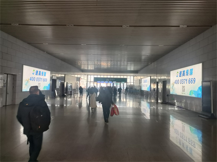 安陽高鐵站廣告更加易于塑造品牌的高端形象